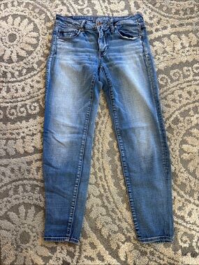 American Eagle Outfitters Light Blue Skinny Jeans Lot of 4 pair